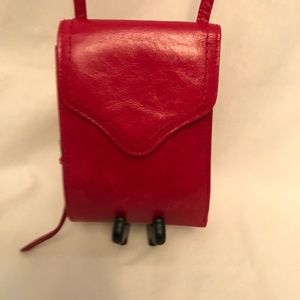 NWOT Hobo PENNIE crossbody wallet - Garnet red